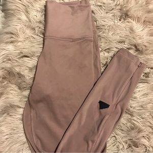 LIKE New mauve 7/8 Adidas Tights